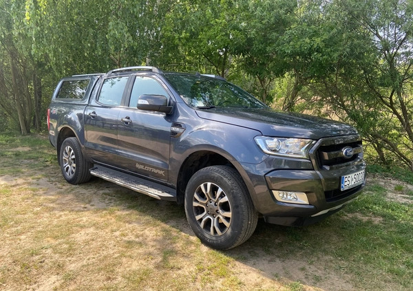 Ford Ranger cena 160000 przebieg: 47000, rok produkcji 2018 z Sieradz małe 29